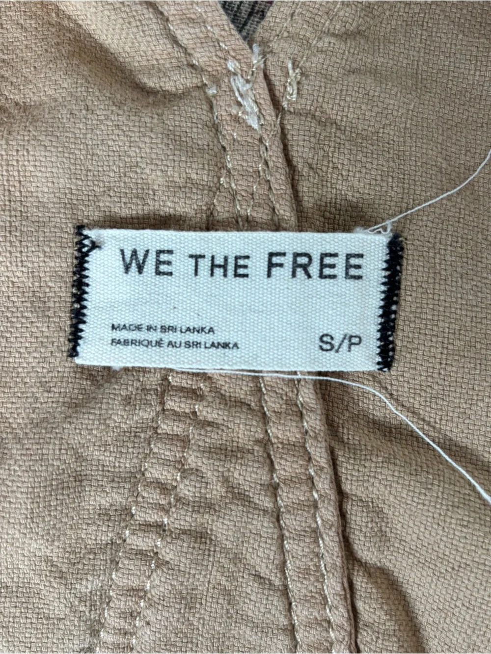 Free People We The Free Jude Shortalls Warm Sand Tan Utility Neutral Cotton